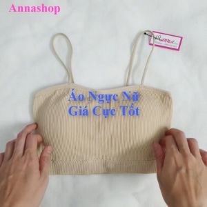 Áo lót lá nữ học sinh vải thun gân hai dây nhỏ thiết kế đơn giản trẻ trung dễ phối đồ (MS 04087) Anna Shop