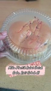 kue Bolu Sifon Mini Bulat/ UK 14 & 16/SF 1206 & 1608/Bibir 14 cm tinggi 6 cm alas 13 cm/mika sifon isi 10 pcs