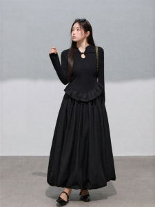 JULULOOK | Đầm Cheongsam Kiểu Trung Quốc Dáng Rộng In Hoa