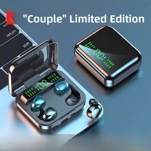 High Quality Wireless Bluetooth Earphones Dual Pair Elegant Couple High End Sound Universal for Mobile Phones True Wireless Earbuds