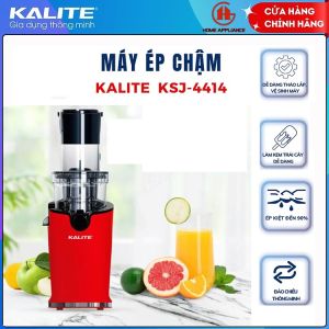 Máy ép chậm Kalite KSJ4414 máy ép nhỏ gọn công suất 200W ép rau củ quả kiệt bã làm kem trái cây - bảo hành 12 tháng