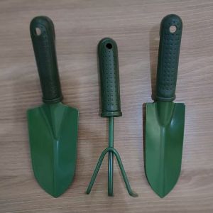 GREEN Alat Berkebun Set 3 Pcs - Garden Tool Kebun Taman Sekop Garu