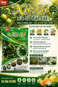 XẢ LÁ-XỔ LÁ XỬ LÝ RA HOA CAM CHANH BƯỞI QUÝT-Kích cây rụng lá nhanh xả lá xử lý ra hoa-1kg