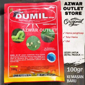 DUMIL 40SP Insektisida metomil 40% racun hama ulat & walang sangit / penghisap buah / penghisap pucuk