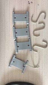 4/8 Pcs S Shaped Camping Awning Hooks Clips RV Tent Hangers Light Hangers With Holes For Caravan Camperb Accessories