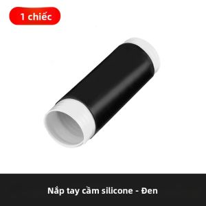 SEAMETAL Silicone Vỏ Bọc Tay Lái Xe Máy Tự Co Lại Chống Trượt Chống Rung Tay Cầm Bảo Vệ Cho Xe Máy