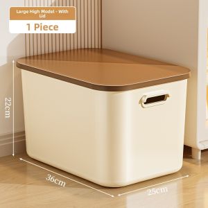 MEIZHUFU | Plastic Organizer Storage Box for Snacks and Toys