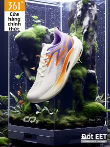 361° | Giày Đua Marathan Chuyên Nghiệp Thoáng Khí Mùa Xuân Hè Có Đệm