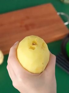 Bào gọt củ quả đa chức năng cán gỗ