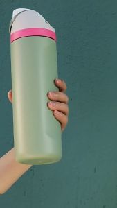 【Owala Style】19/24/32oz Stainless Steel Insulated Vacuum Tumbler Thermos Water Bottle with Straw Direct Drinking Cold & Hot