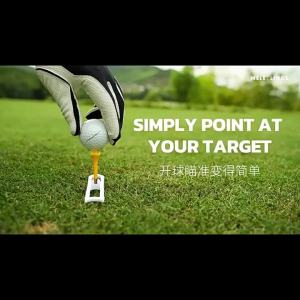 💗🙋‍♀️💗高尔夫球钉美乐新款火箭型球TEE瞄准方向耐打防丢失3个装塑料球托