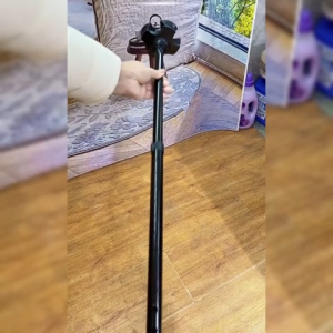 ไม้เท้าพยุงตัว ไม้ค้ำยันสำหรับผู้สูงอายุ ไม้เท้าพับได้ ไม้เท้าสแตนเลส ปรับระดับได้ พร้อมไฟป้องกันการลื่นไถลและป้องกันการตกหล่น สินค้าพร้อมส่งทั่วไทย