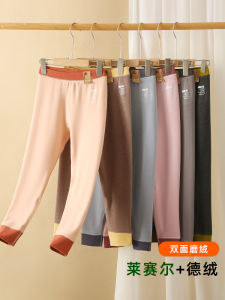 Warmth Self-Heating Childrens Autumn Pants Cotton Wool Underwear Winter Inner Wear Thermal Leggings for Boys And Girls