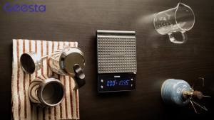 GEESTA Premium Crystal Glass-Top Stovetop Espresso Moka Pot - 4 / 6/ 9 Cups Stainless Steel Coffee Maker- 240ml/8.5oz/6 cup (espresso cup=40ml)