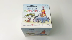 Disney Winnie the Pooh 10 Stackable Blocks Book Box Set with Story Book