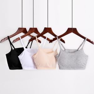 Modal Plus Size Tube Top Padded Short Small Sling Vest Wrapped Chest Female Fashion Tape Bra Base Intimates