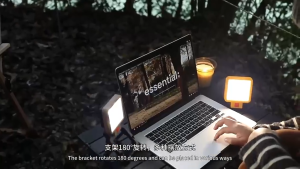 ไฟโซลาร์เซลล์ solar LED light ตัวเรือนกันน้ำ แสงอาทิตย์ + Type-C/USB ค่าใช้จ่าย ไฟสปอร์ตไลท์พกพา ไฟฉายฉุกเฉิน ปรับมุมได้อย่างอิสระ