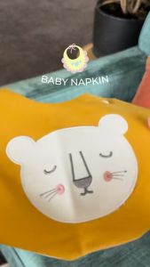 For.B Little Darling Baby Bib - Cute & Easy-Clean 100% cotton baby napkin saliva towel #ForeverBaby