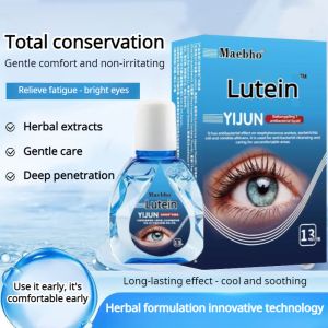 [Relieve Eye Fatigue] Lutein Eye Drops From Hong Kong Pharmacy Eye Solution Relieve Red Bloodshot Blurred Vision