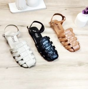 VIVI - Sandal Flat Teplek Wanita Premium Super Empuk Telapk busa Tebal