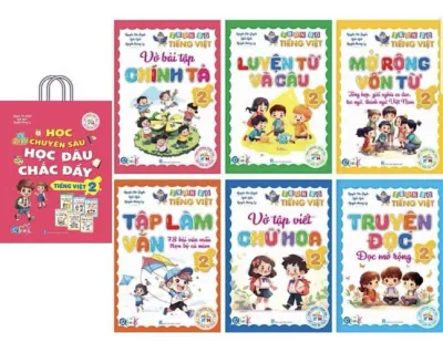 SÁCH - [ Lớp 2 ] - Kết nối tri thức - ( Bộ 6 quyển ): Trọn bộ Tiếng Việt 2