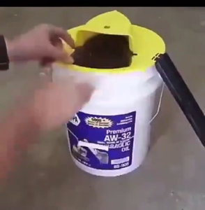 Automatic Flip Mouse Trap Reusable Rat Trap Bucket Lid Smart Mousetrap for Large Rats and Mice