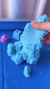 40 pieces kinetic sand toys set with pool Kinetic sand toys for children Non-toxic and odourless