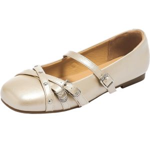 Agsdon | New Breathable Easy Slip On Flat Mary Jane Shoes