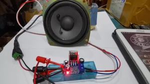 โมดูล บอร์ดขยายเสียงโมโนจิ๋ว 18W. TDA2030A Supply 6-12Volt DC Amplifier board Mini DC 6-12 18W Mono 1Ch. Digital Audio Power Amplifier Module TDA2030A