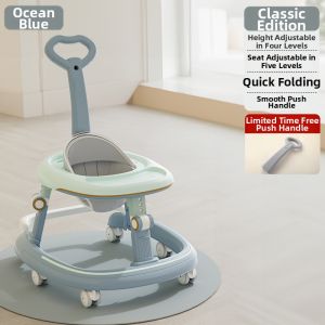 LIVING STONES | Anti-O Bowleg & Tip-Over Preventive Foldable Baby Walker