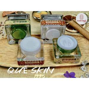 [Combo 2 hộp] Kem Nám Quê Skin dưỡng trắng mờ nám - Kem nám Thuần chay cô đặc Chính hãng Phương Lan Phạm 1 combo 2 hủ ngày và đêm