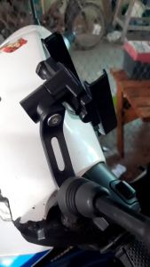 ที่จับมือถือติดมอเตอร์ไซค์ ที่จับโทรศัพท์ ที่ยึดมือถือ ที่ยึดโทรศัพท์ ที่วางโทรศัพท์มอเตอร์ไซด์ เหมาะกับ Grab(0153)