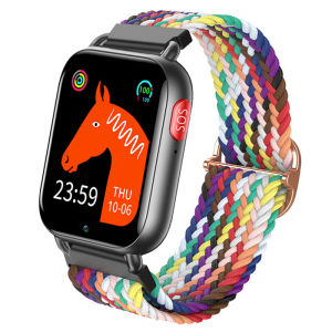 Child phone watch 4G SIM card Android 9.0 smart watch boy girl GPS positioning watch WiFi video call SOS tracker camera photo recording clock heart rate body temperature