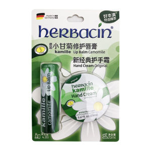 Herbacin Repairing Hand Cream Set Classic Lemon Mint Multiple Choices 4.8g 20ml Moisturizing Hydrating Universal German Made