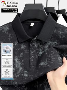 TUCANO | Tie Dye Breathable Mens Polo Shirt