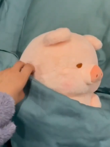 Cute Piggy Plush Toy Soft And Cute Pig Plushie Comforting And Companionable Plush Doll Birthday Gift For Kids Home Decor