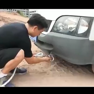 Car Emergency Rescue Rope with Lock Heavy Duty Towing Rope 10Ton 5/7M Traction Rope UniversalTrailer Rope 救援拖车绳