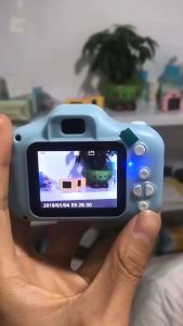 (Ready Stock) Mini kids Digital Camera for Children X2 HD 800W 2.0 Inch IPS 1080P Kids Cameras Camcorder Video Child Rec