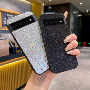 Luxury Glitter The Starlit Sky Twinkle Brightly Leather TPU Phone Case For Google Pixel 6 7 8 6A 7A 8A 9A 9 10 Pro XL Soft Shell