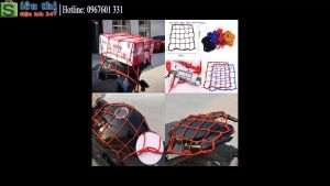 Lưới Thun Ràng Đồ Moto Xe Máy Xe Điện Xe Đapj Điện Đi Phượt Tiện Dụng TI0496