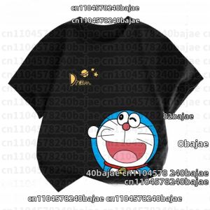 52TOYS | Áo Thun Ngắn Tay 100% Cotton Phiên Bản Giới Hạn Doremon Dành Cho Bé Trai Và Bé Gái Áo Thun Thông Thường Mùa Hè Dễ Thương Thoáng Khí Vừa Vặn Thoải Mái