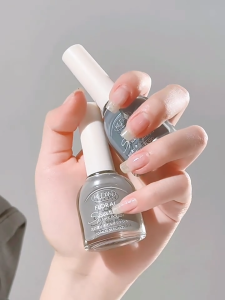 Sassy Nail Polish For Women 10ml new nail polish fine flash no-bake peelable transparent nail polish nude color nail polish long-last