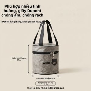 WODEBAIHUI | Túi Giữ Lạnh Cách Nhiệt Nhôm lớn