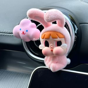 Pop Mart Crybaby Car Aromatherapy Decoration & Powerpuff Girls Cute Car Interior Air Outlet Ornament