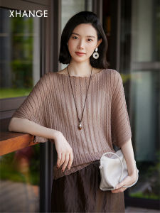 Lycell Batwing Blouse Short Sleeve