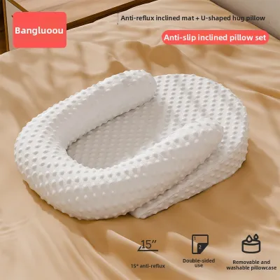 BANGLUOOU | Antispit-up and Gas Relief Baby Pillow