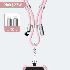 Hagibis | Portable Type-C Fast Charging Phone Lanyard with Adjustable Neck Strap