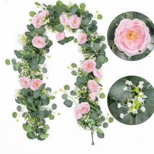 1Pcs Artificial Flowers Vine 180CM Fake Flower Garland for Home Room Decor Garden Wedding Decoration Outdoor DIY Arch Ornament