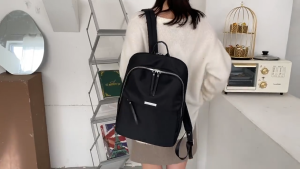 MITSOSA Casual Simple Student Bags Women Backpack Korean School Backpacks Fashionable Backpack