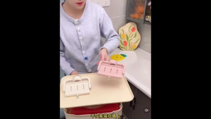 OHHDEER  Rak Sabun Susun Dinding Dengan Cawan Sedutan / Wall Mounted Rotating Suction Cup Soap Holder